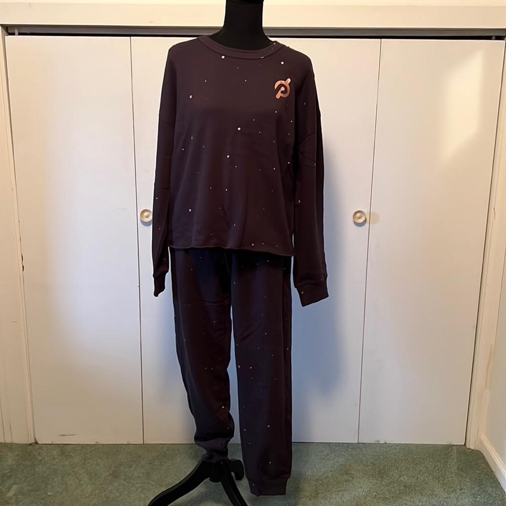 NWT peloton sweat suit